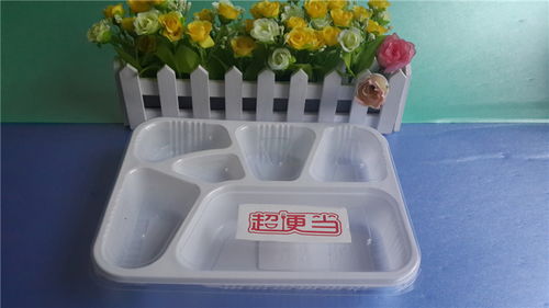 鑫泰容器一次性木制快餐盒 价格 0.5元